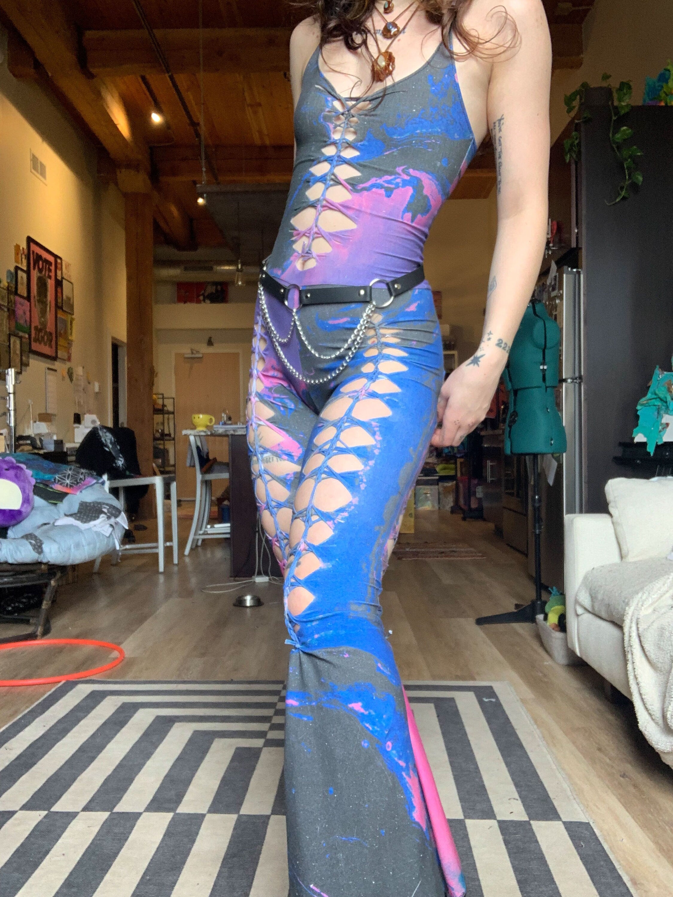 MTO Discotheque Flared Jumpsuit - Choose Your Pattern