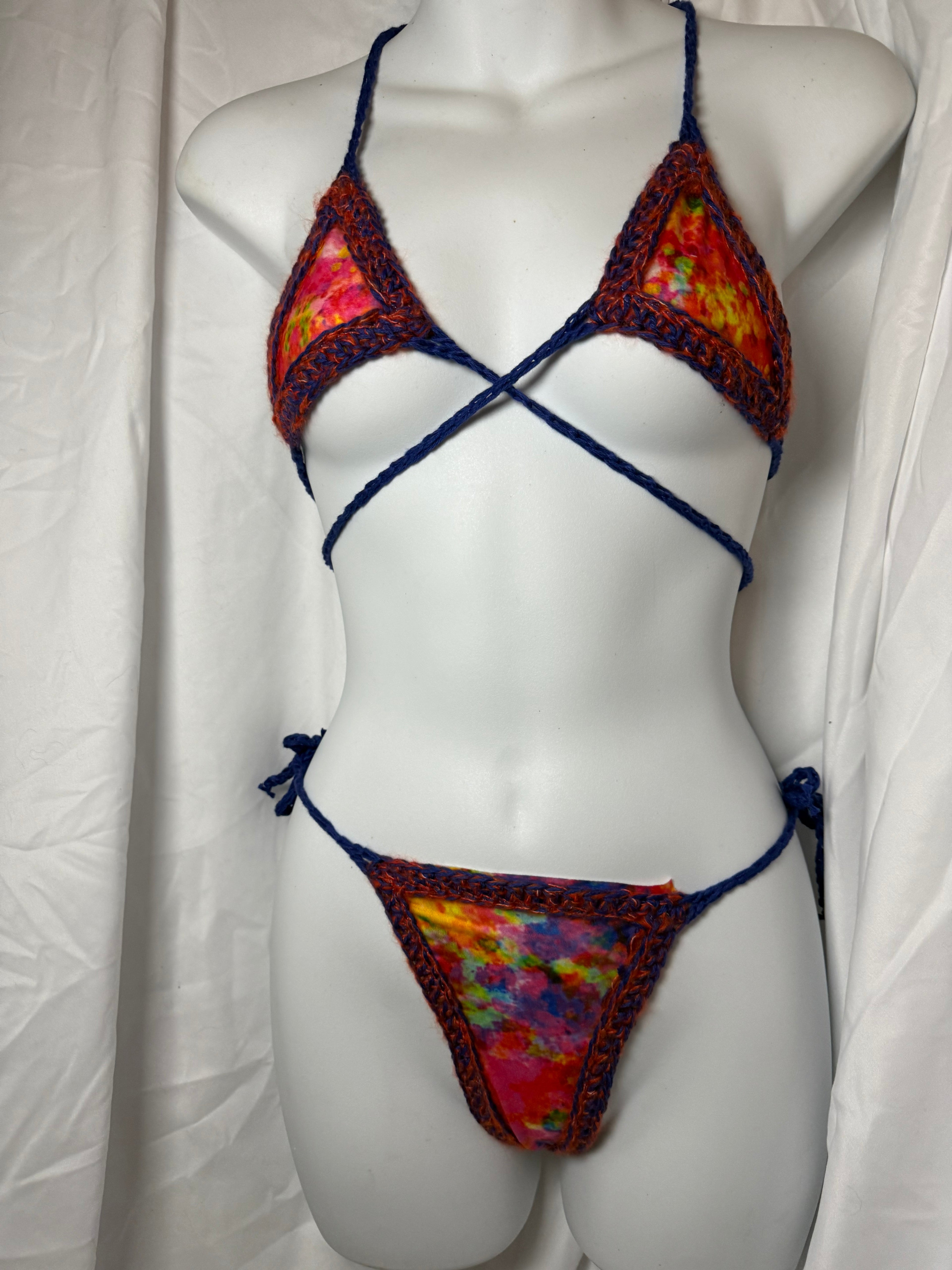 Paint Splatter Microkini (XS/Sm)