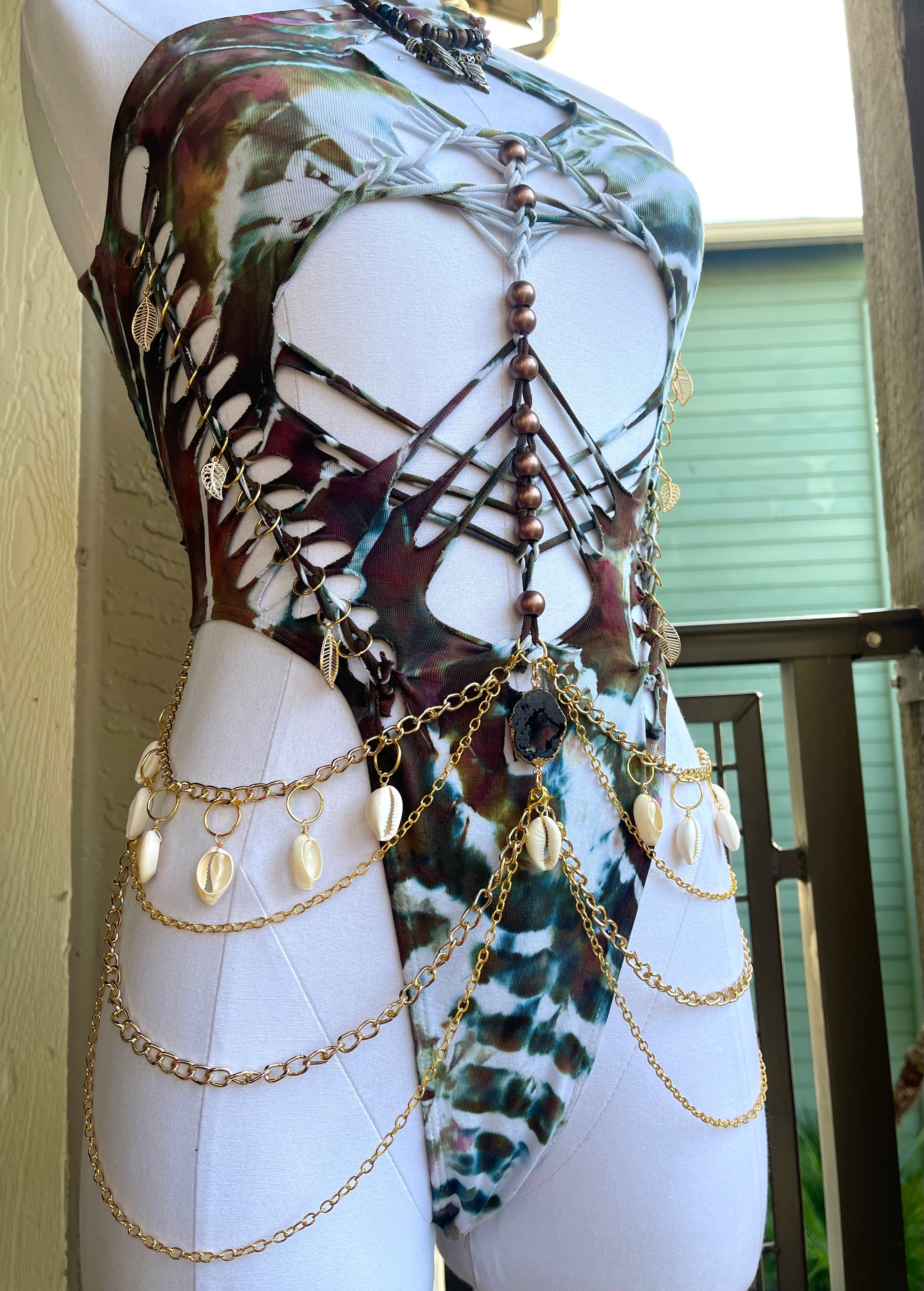 Wild Thing Geode Bodysuit (ᴍᴀᴅᴇ ᴛᴏ ᴏʀᴅᴇʀ)