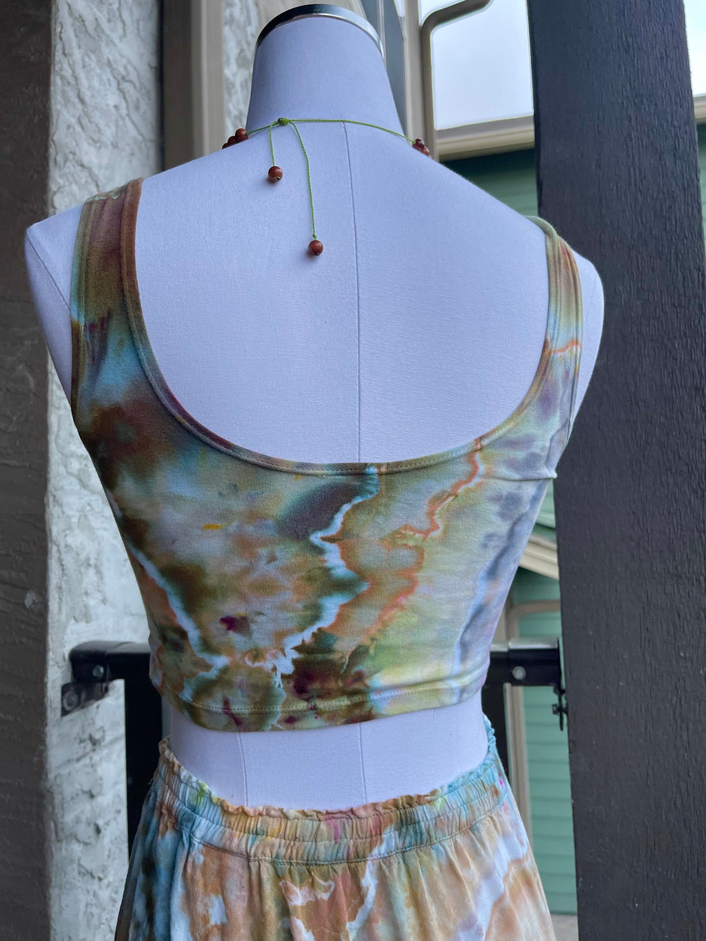 Ocean Floor Mirage Braided Tank Top (ᴍᴀᴅᴇ ᴛᴏ ᴏʀᴅᴇʀ)