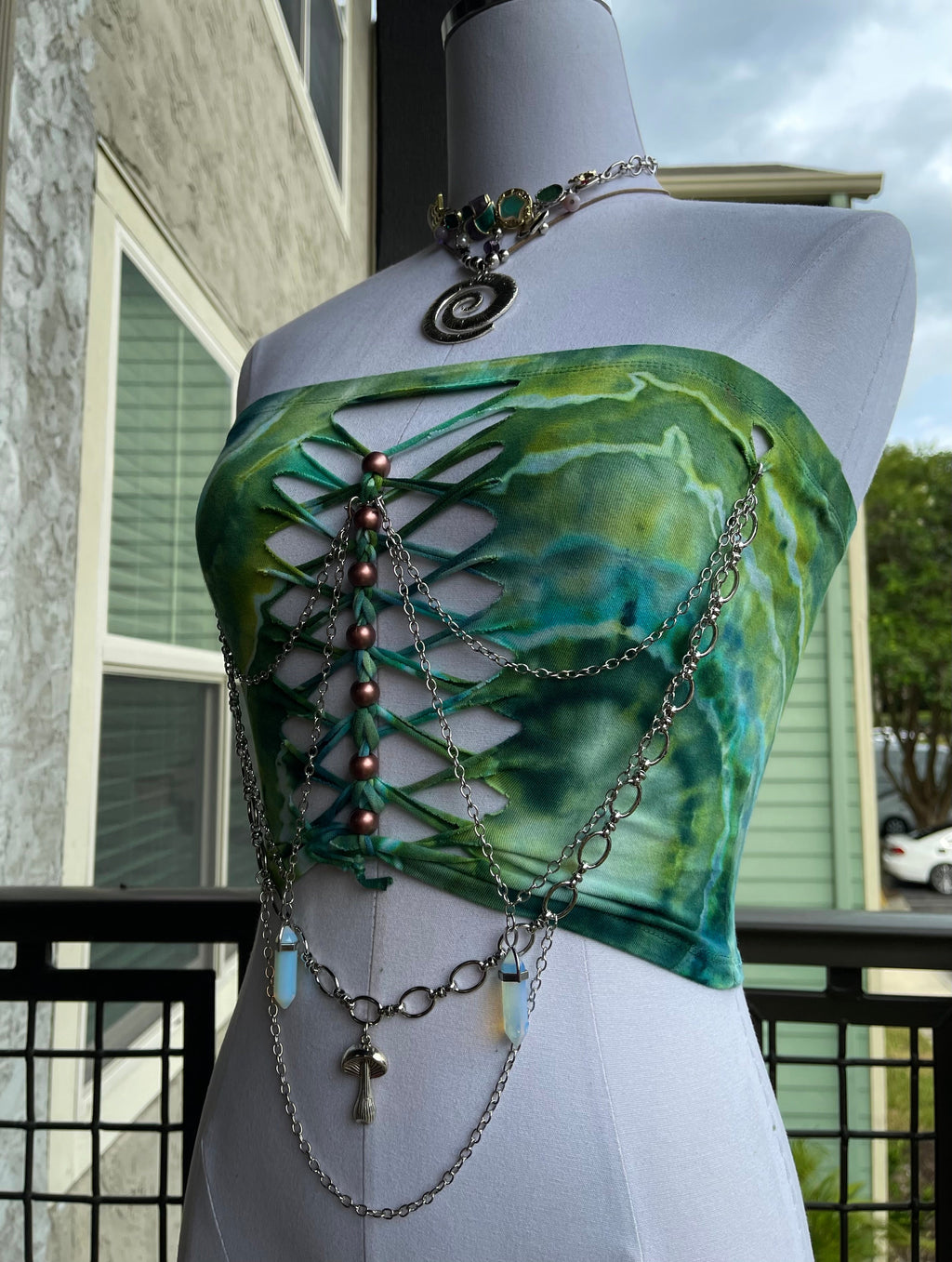 Luna Jewelry Tube Top (ᴍᴀᴅᴇ ᴛᴏ ᴏʀᴅᴇʀ)