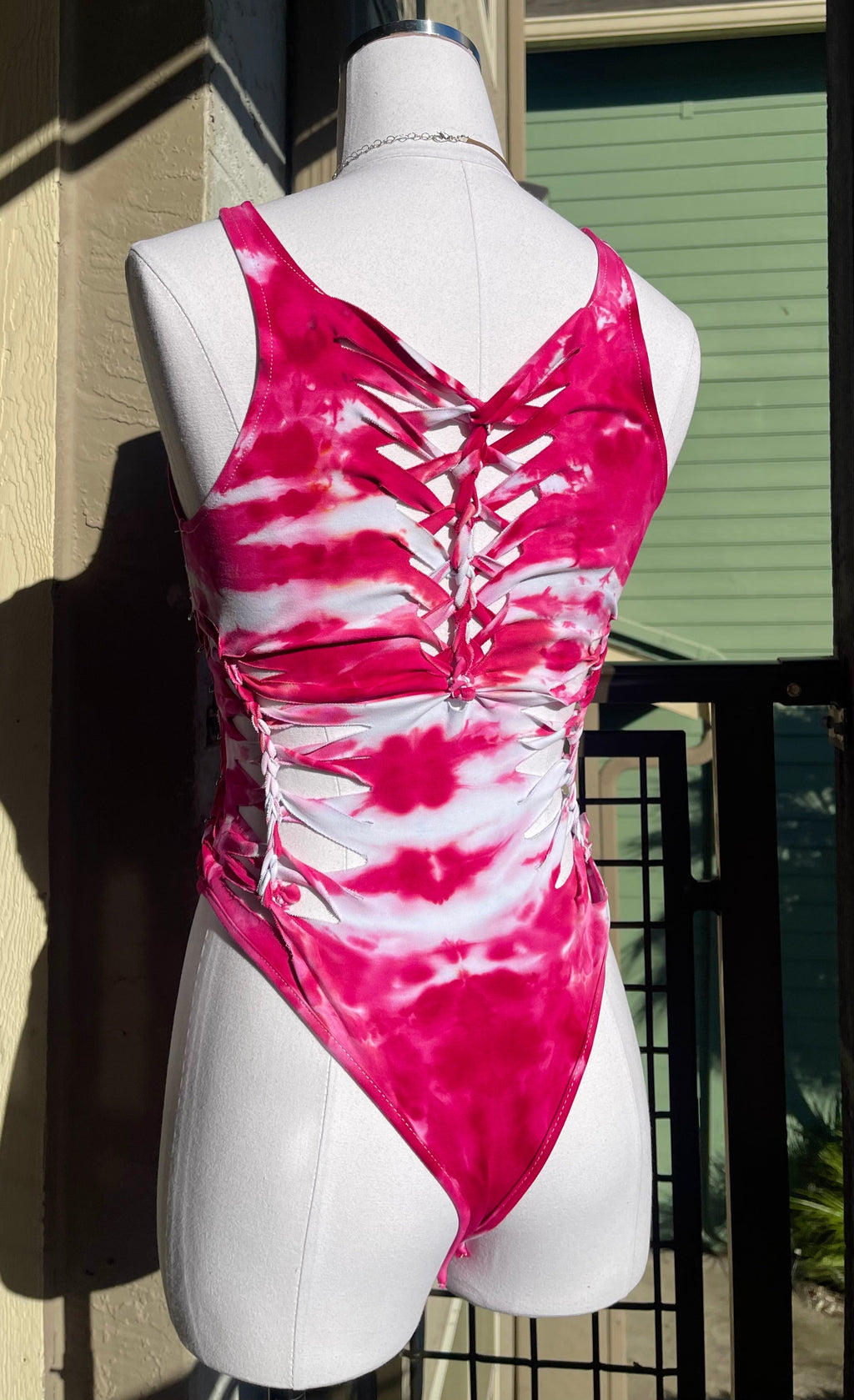 Pink Sand Tie Dye Bodysuit (ᴍᴀᴅᴇ ᴛᴏ ᴏʀᴅᴇʀ)