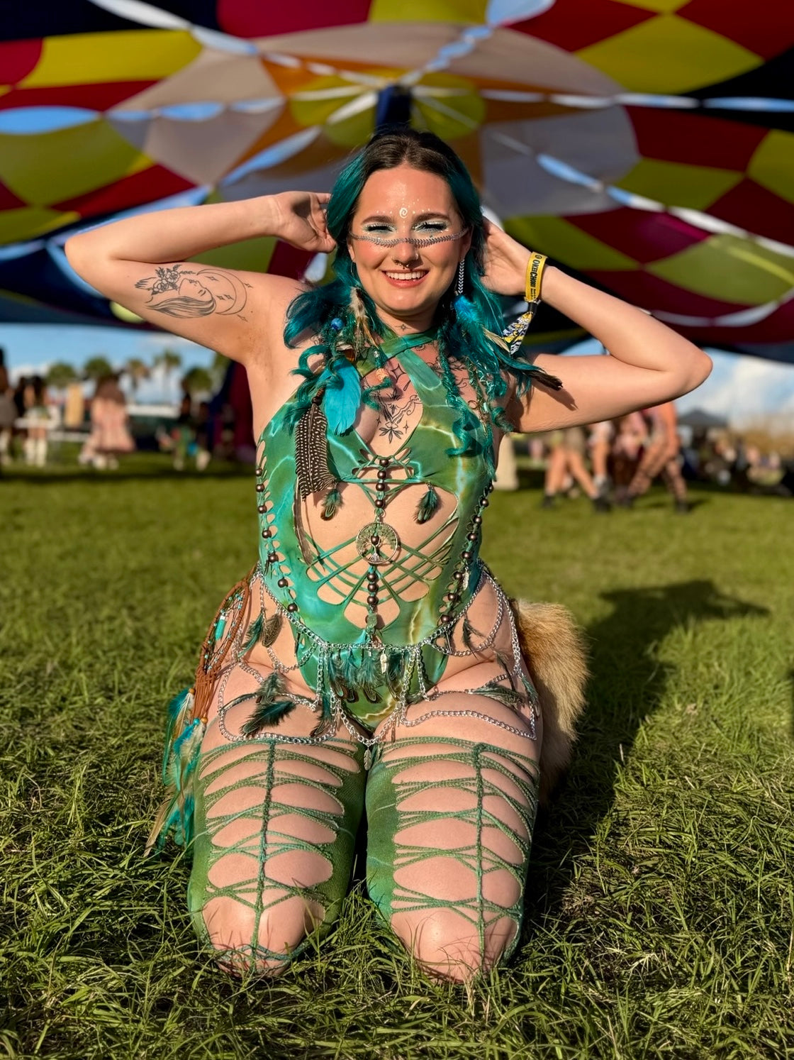 Dreamcatcher Mermaid Bodysuit (ᴍᴀᴅᴇ ᴛᴏ ᴏʀᴅᴇʀ)