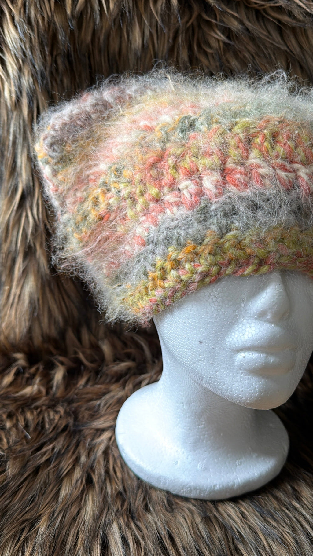 kitty cat crochet hat