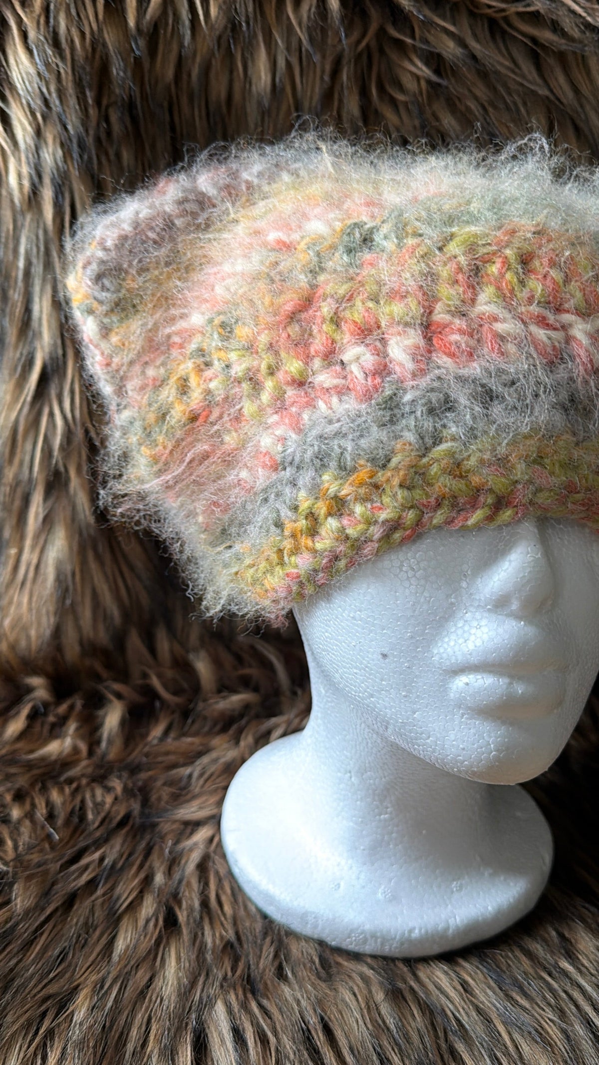 kitty cat crochet hat