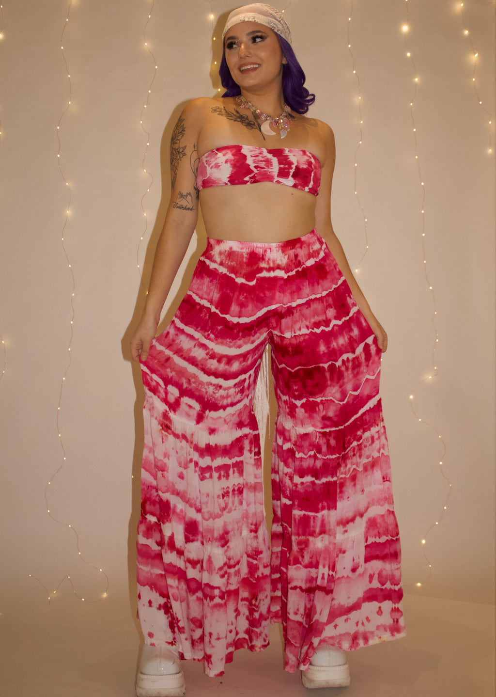 Coral Nymph Palazzo Pants (ᴍᴀᴅᴇ ᴛᴏ ᴏʀᴅᴇʀ)
