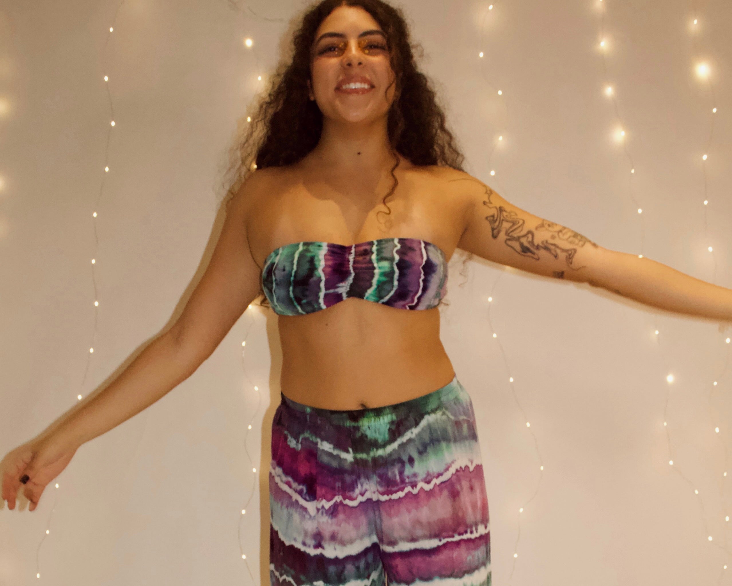 Tatum Sea Palazzo Top (ᴍᴀᴅᴇ ᴛᴏ ᴏʀᴅᴇʀ)