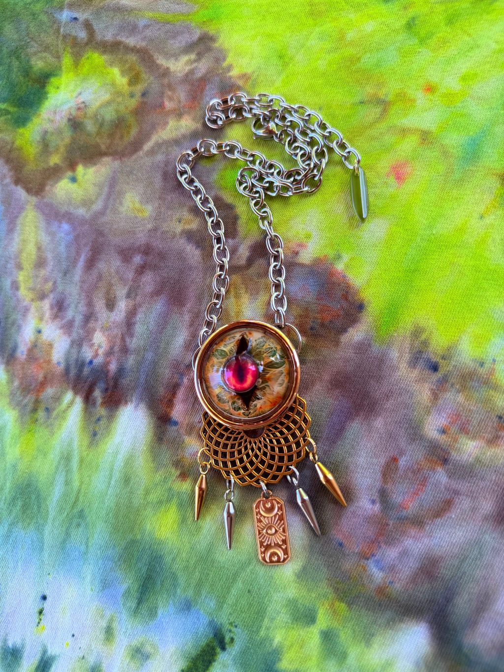 Ember - Dragon Eye Portal Necklace