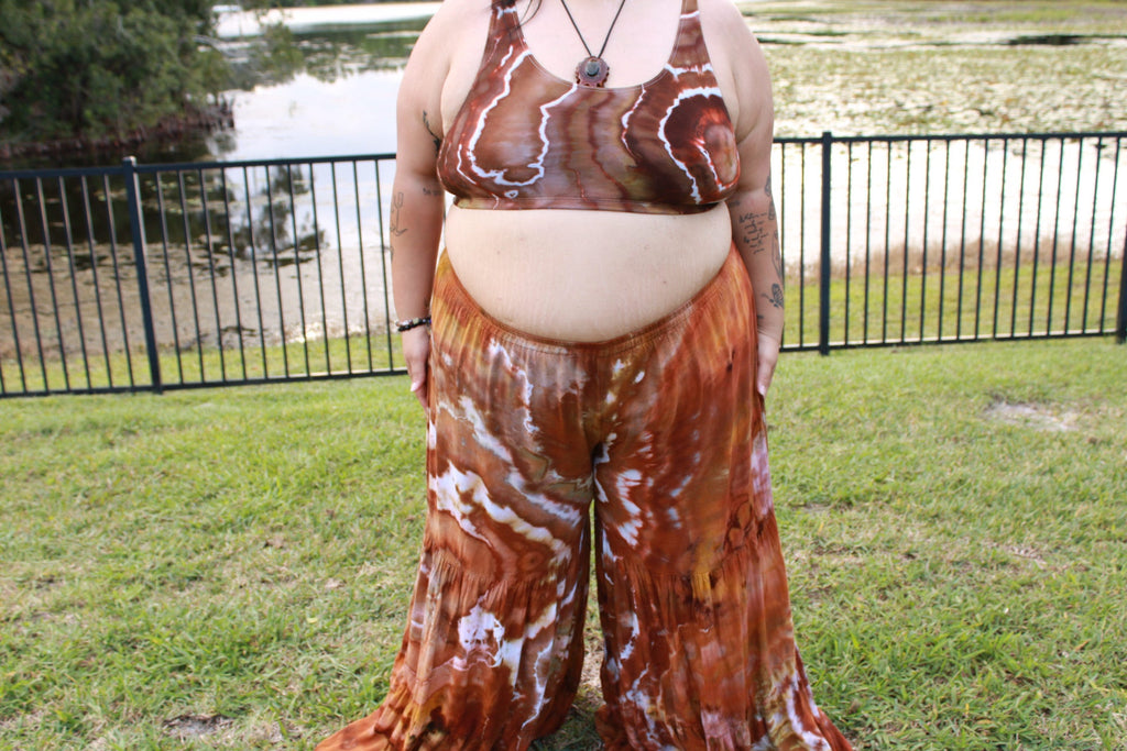 Cave Stone Palazzo Top (ᴍᴀᴅᴇ ᴛᴏ ᴏʀᴅᴇʀ)