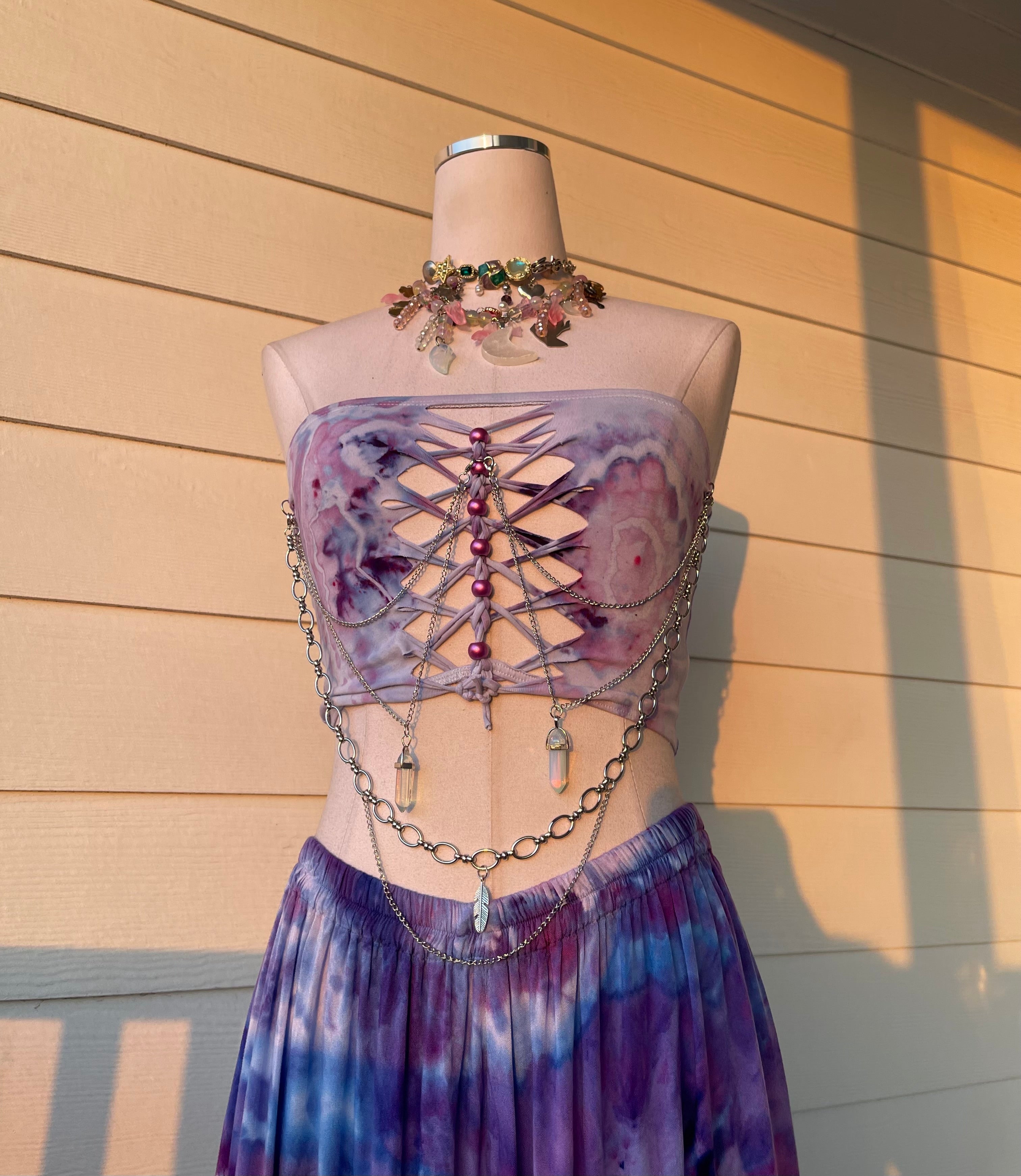 Moonstone Jewelry Tube Top (ᴍᴀᴅᴇ ᴛᴏ ᴏʀᴅᴇʀ)