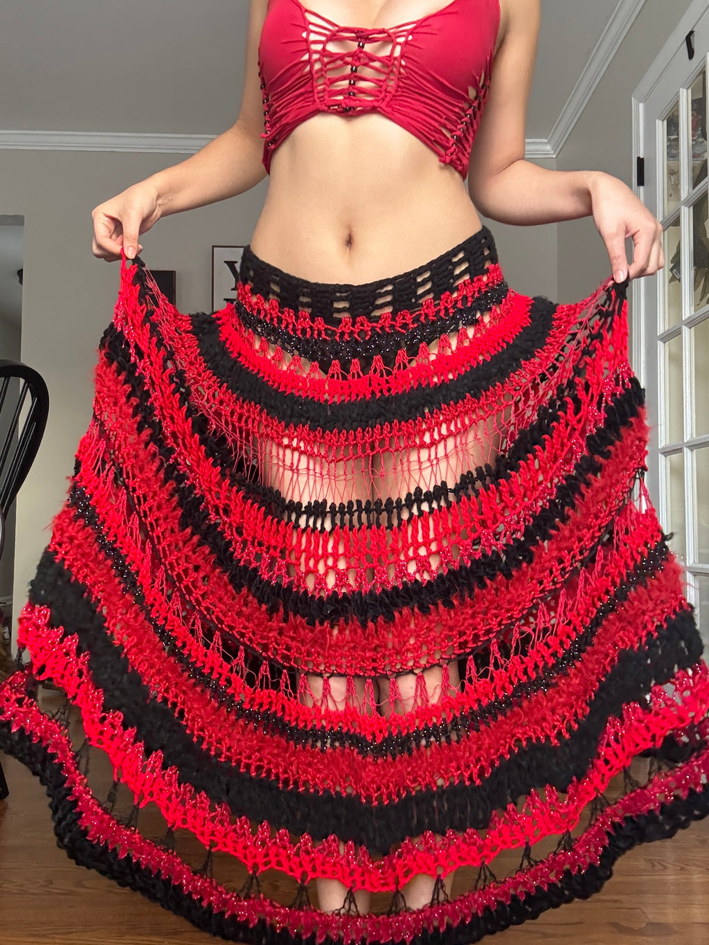 Crochet Maxi Skirt