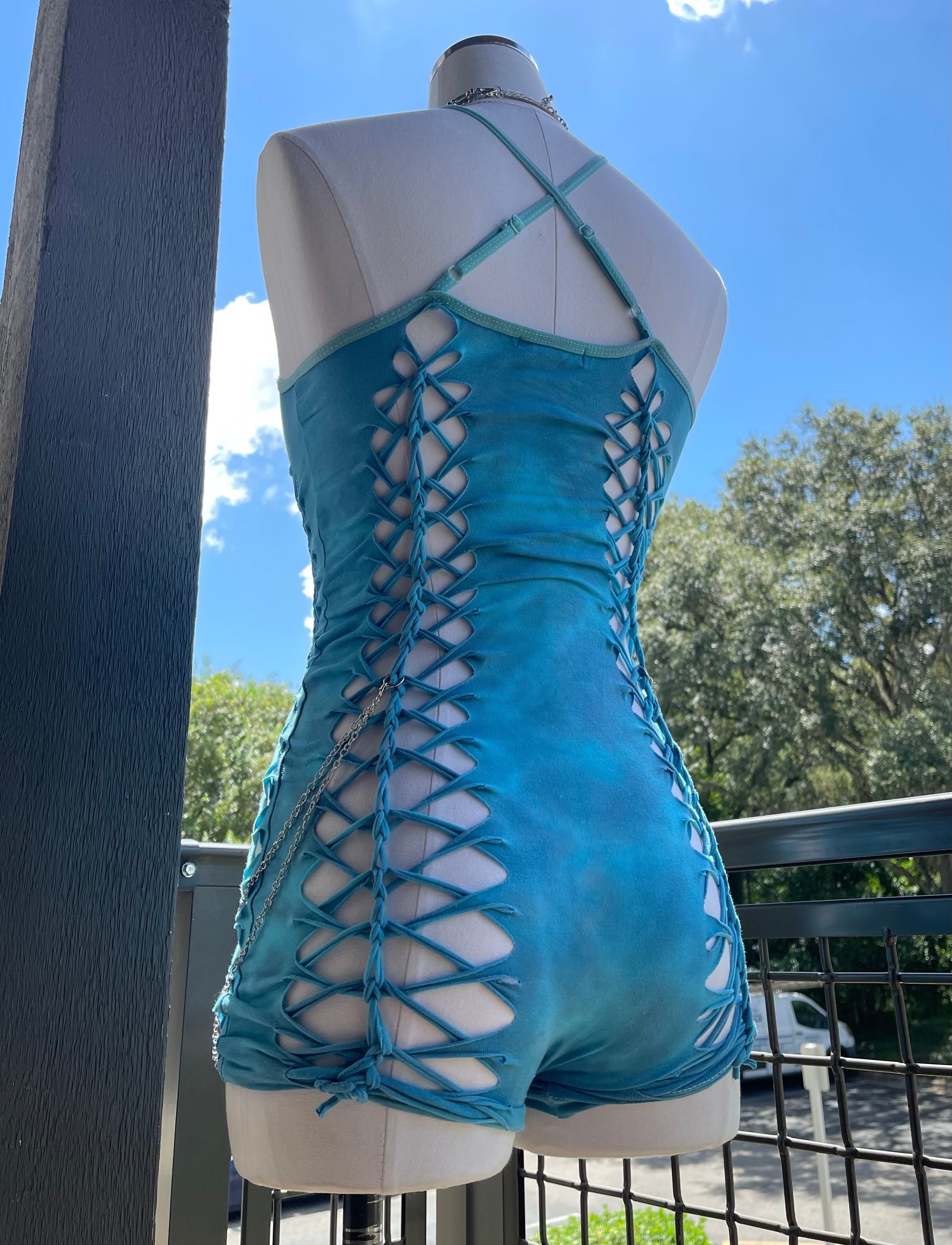 Lagoon Siren Romper (ᴍᴀᴅᴇ ᴛᴏ ᴏʀᴅᴇʀ)