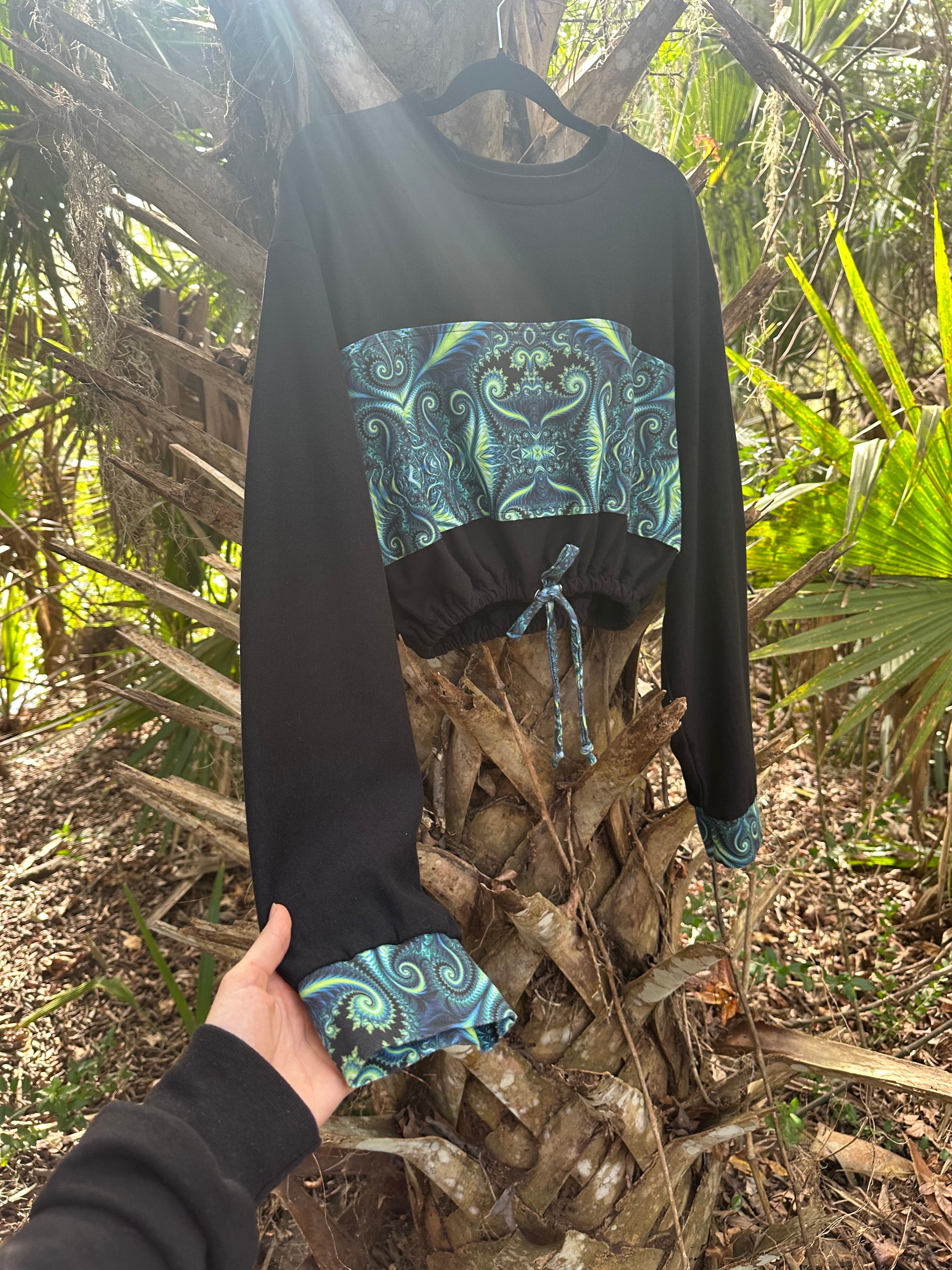 Vexel (M) Cropped Crew Neck Bamboo Fleece