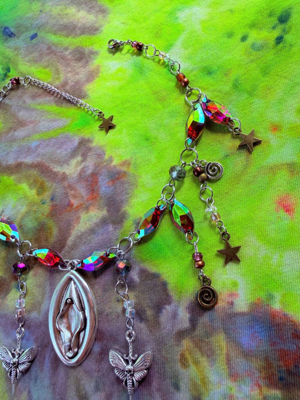Almighty Mother - Resin Crystal Charm Choker