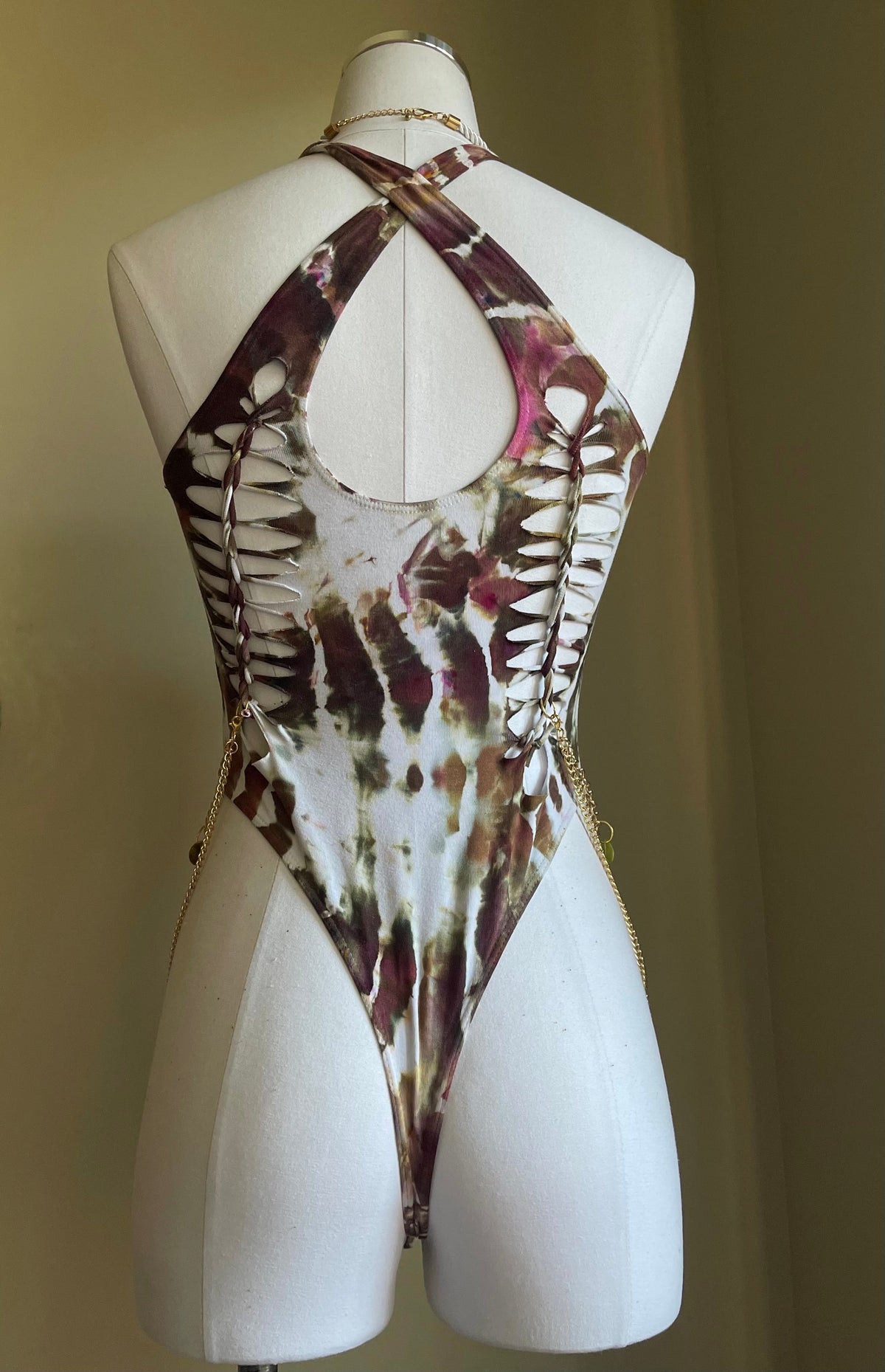 Shiitake Mushroom Geode Bodysuit (ᴍᴀᴅᴇ ᴛᴏ ᴏʀᴅᴇʀ)