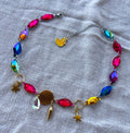 Mad Hatter - Resin Crystal Eternal Spiral Choker