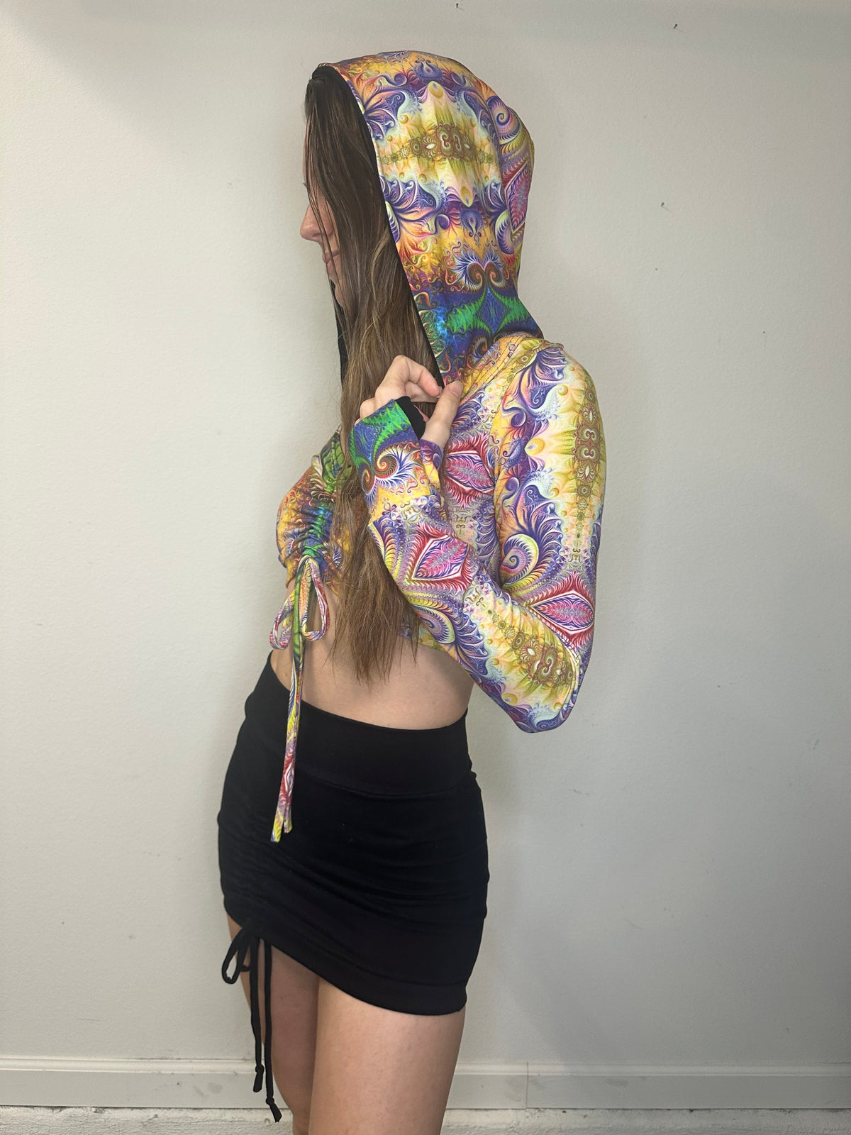 Sherbet (MD) Cinched Long Sleeve Top