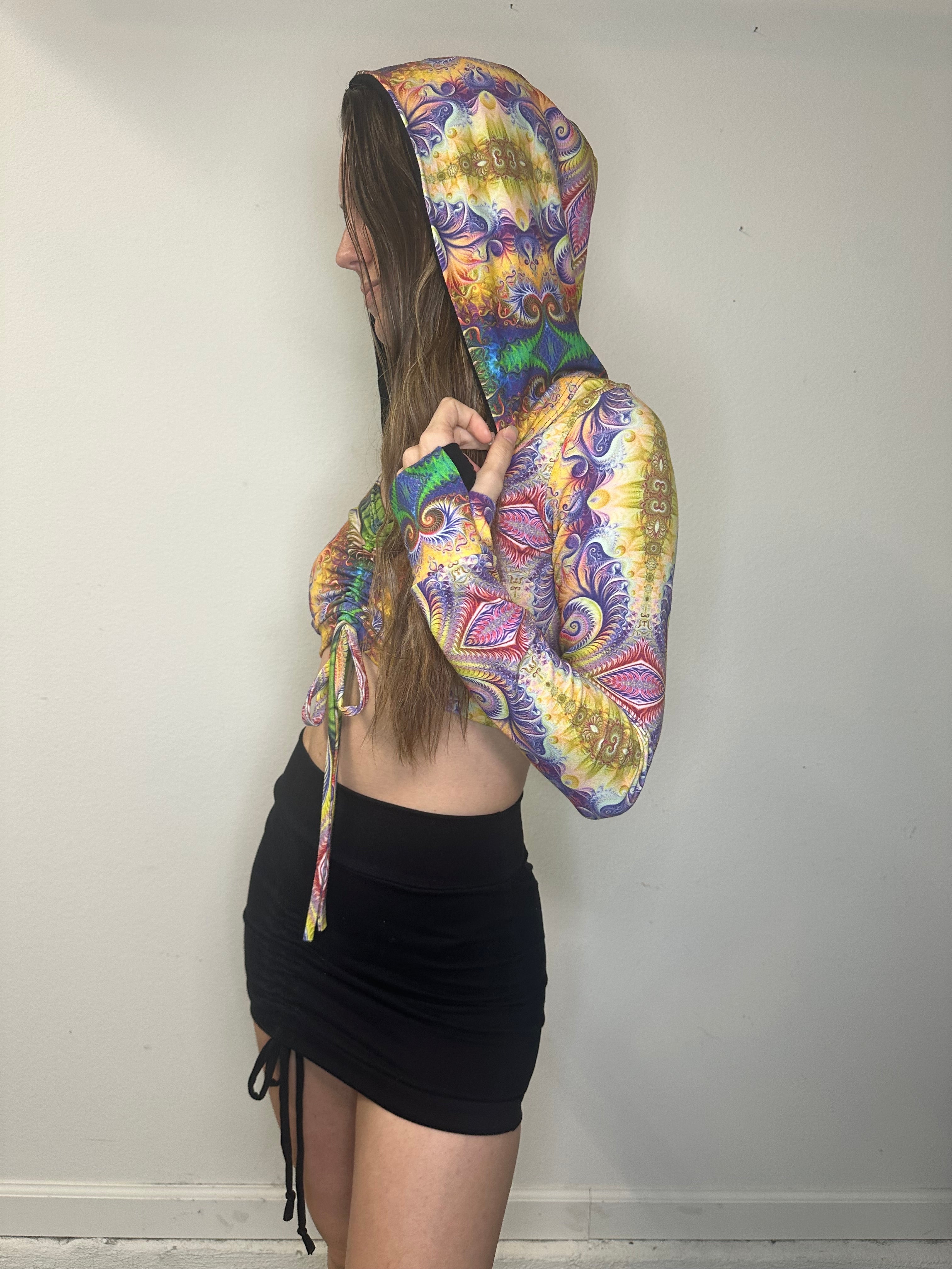 Sherbet (MD) Cinched Long Sleeve Top