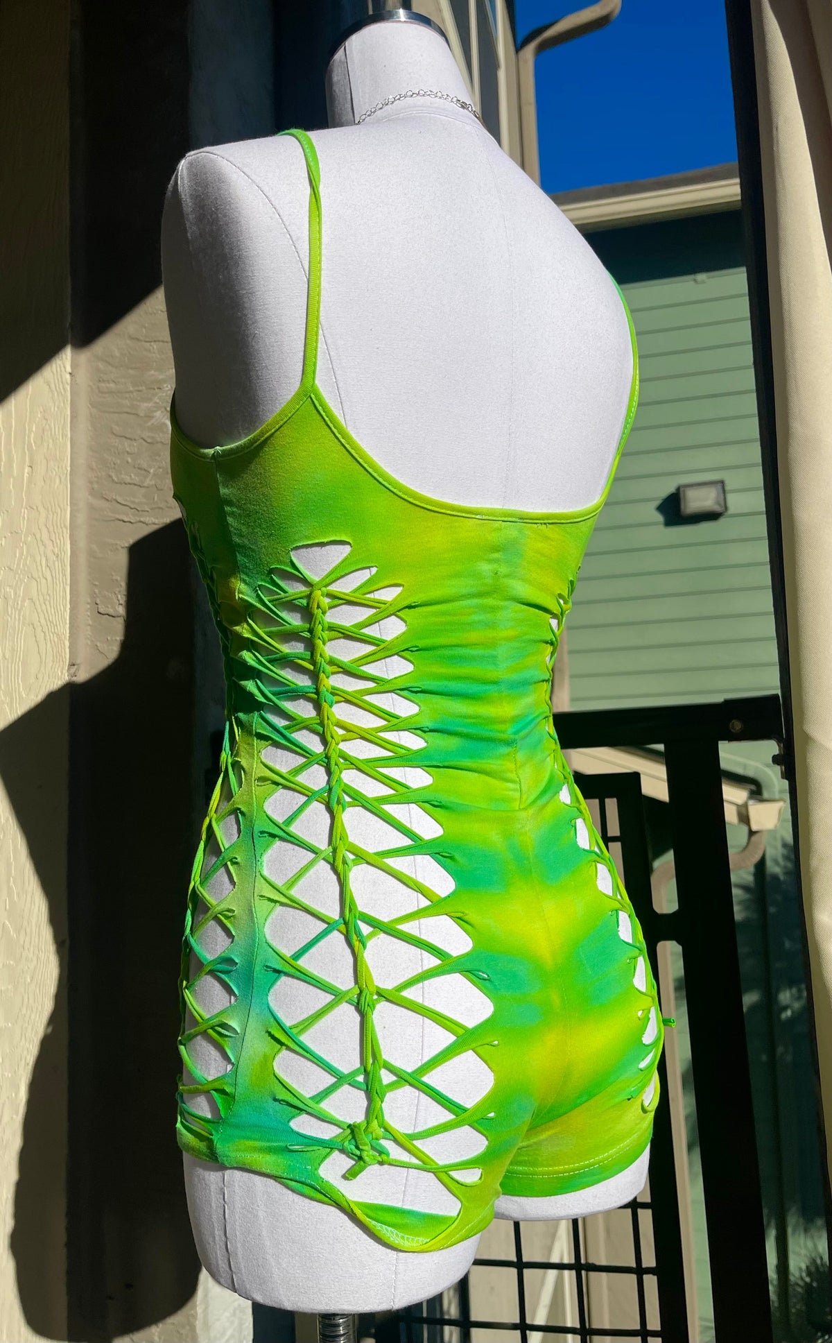 Nereids Glow Tie Dye Romper (ᴍᴀᴅᴇ ᴛᴏ ᴏʀᴅᴇʀ)
