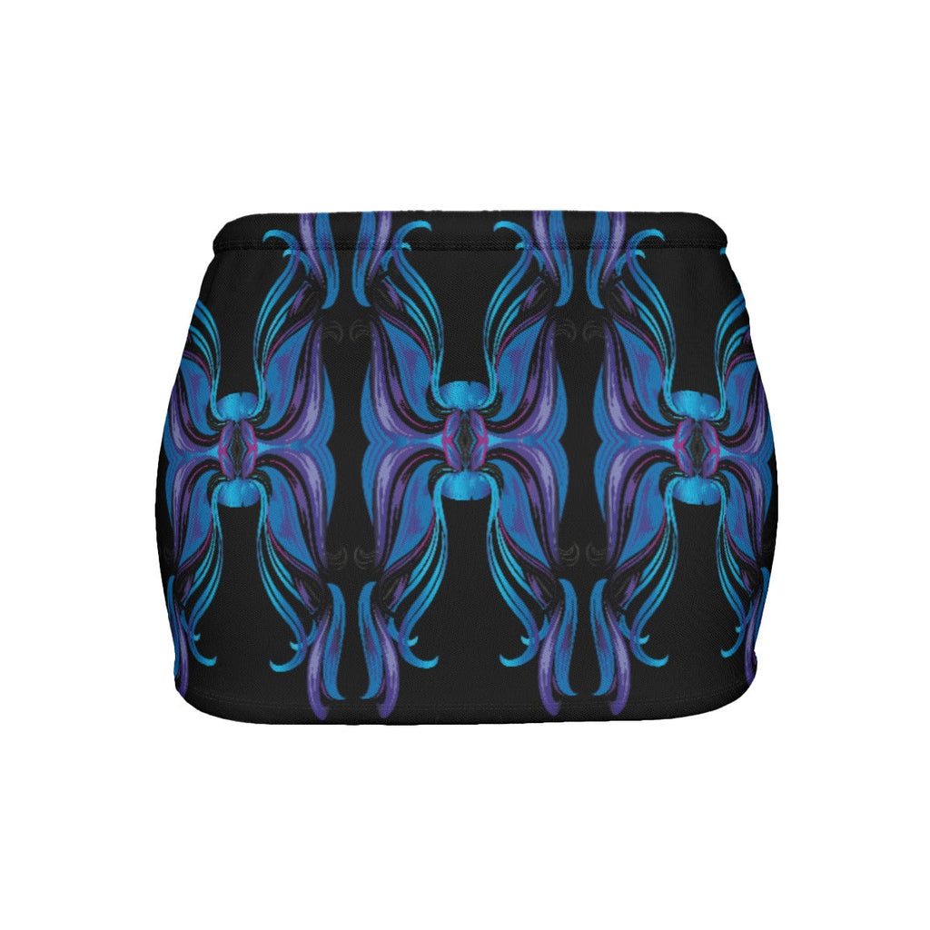 Akasha Vibe Women's Slinky Micro Mini Skirt