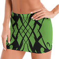 Moxie Vibe Women's Minimalist Sheer Mesh Bodycon Skirt