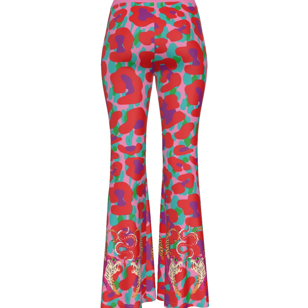Tiger Balm Paw Women's High Elastic Flare Pants