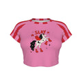 Cosmic Lady Slay Women's Raglan Cropped T-shirt