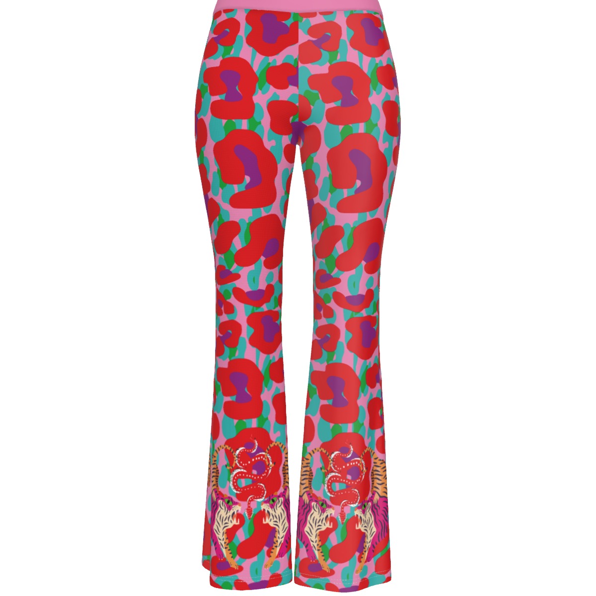 Tiger Balm Paw Women's High Elastic Flare Pants
