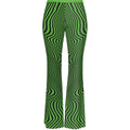 Moxie Hologram Women's High Elastic Flare Pants