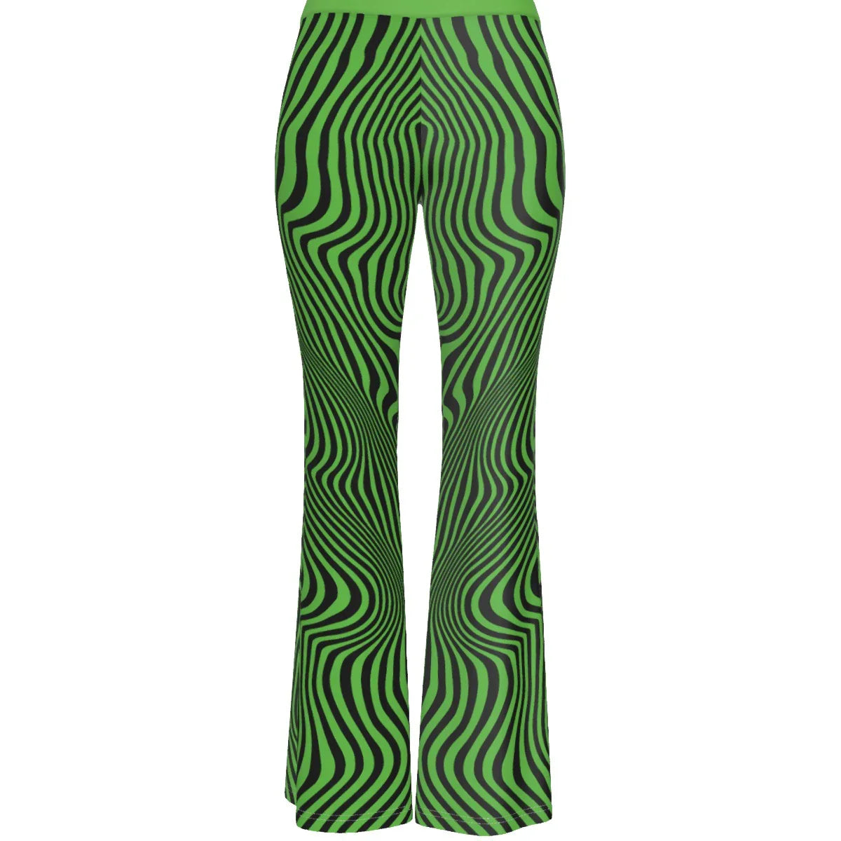 Moxie Hologram Women's High Elastic Flare Pants