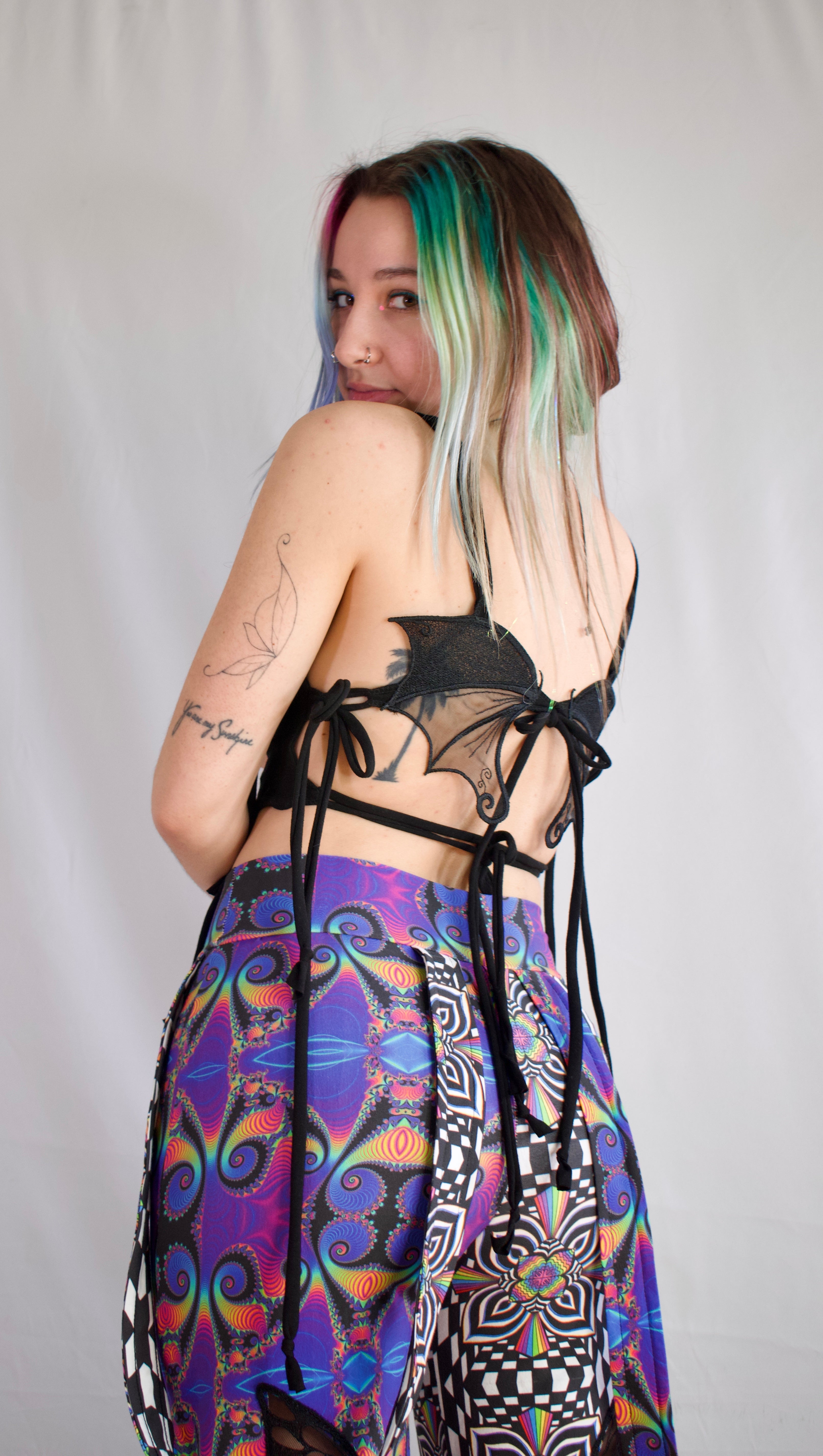 bat wing top