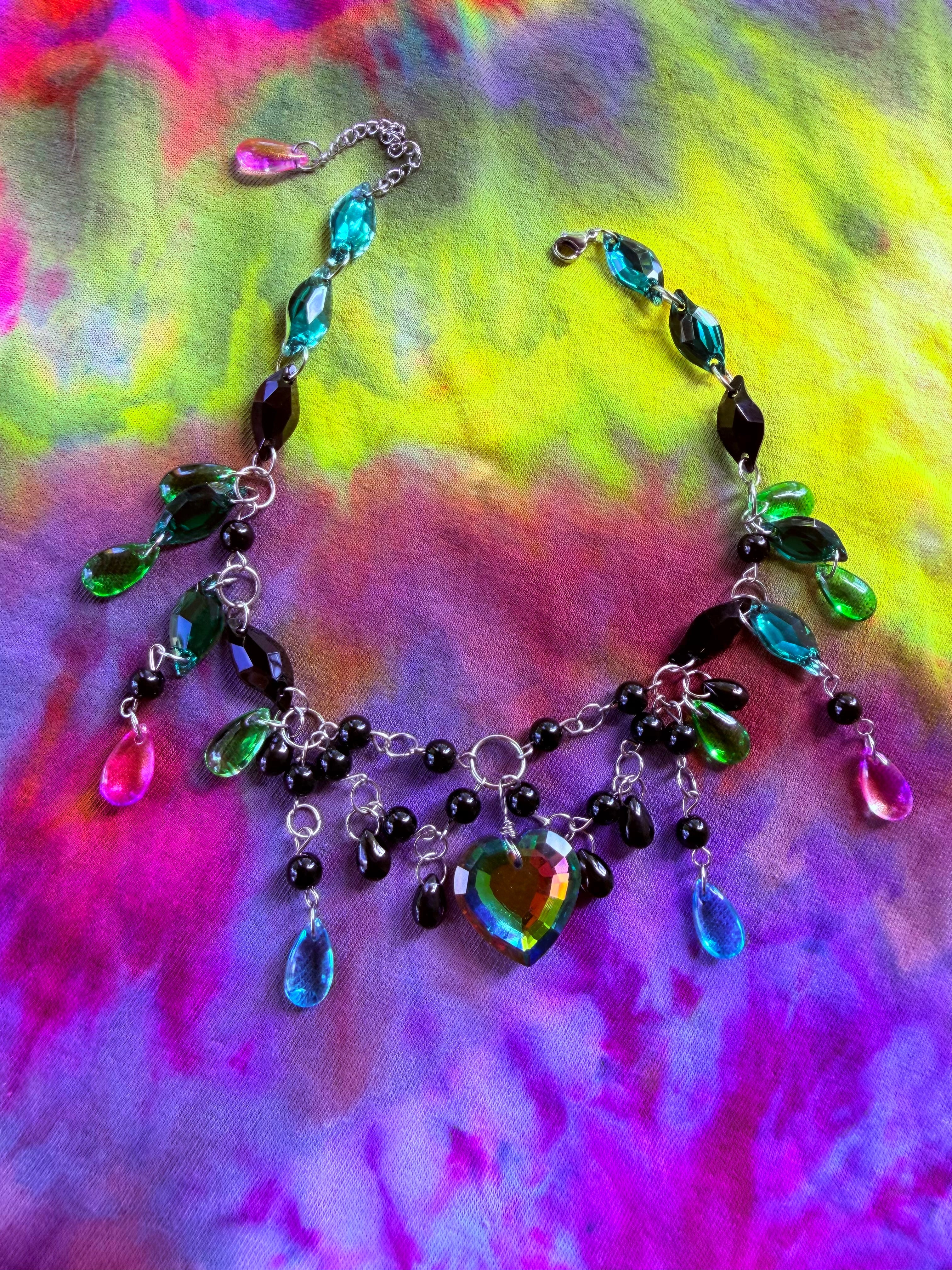 Hocus Pocus - Resin Crystal Charm Choker