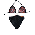 EOS SALE - Black zzayonaraa bralette bodysuit - Size L