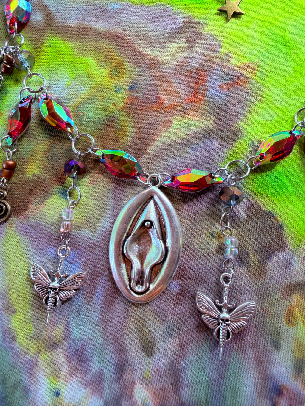 Almighty Mother - Resin Crystal Charm Choker