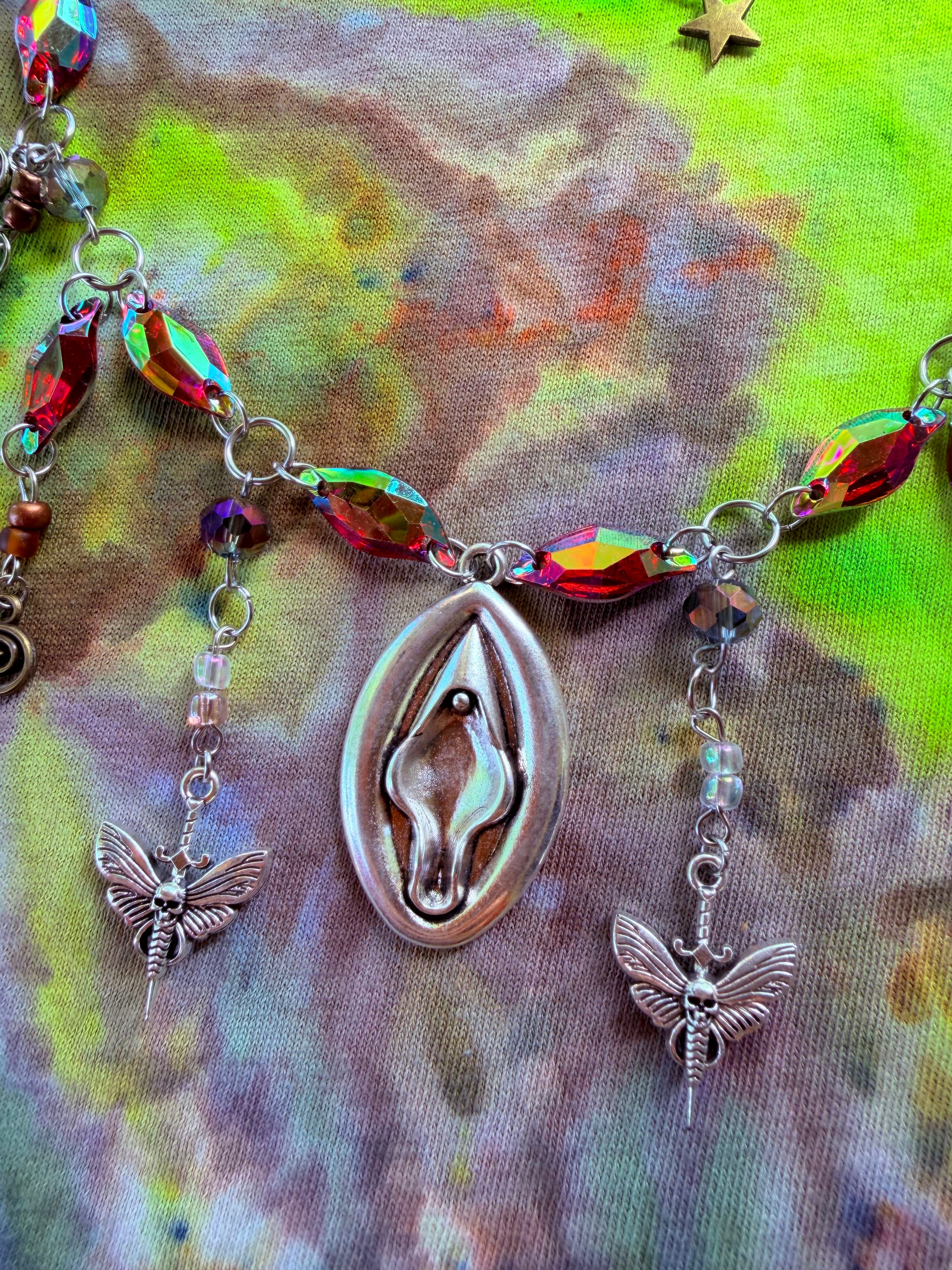 Almighty Mother - Resin Crystal Charm Choker