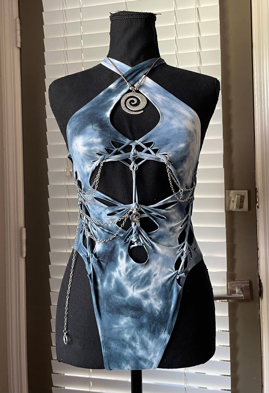 Poseidons Daughter Tie Dye Bodysuit (ᴍᴀᴅᴇ ᴛᴏ ᴏʀᴅᴇʀ)