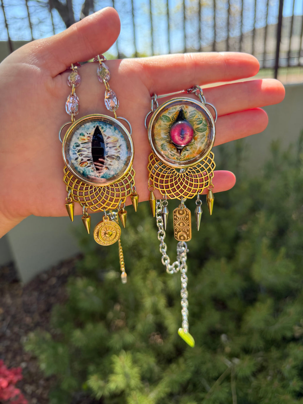 Ember - Dragon Eye Portal Necklace