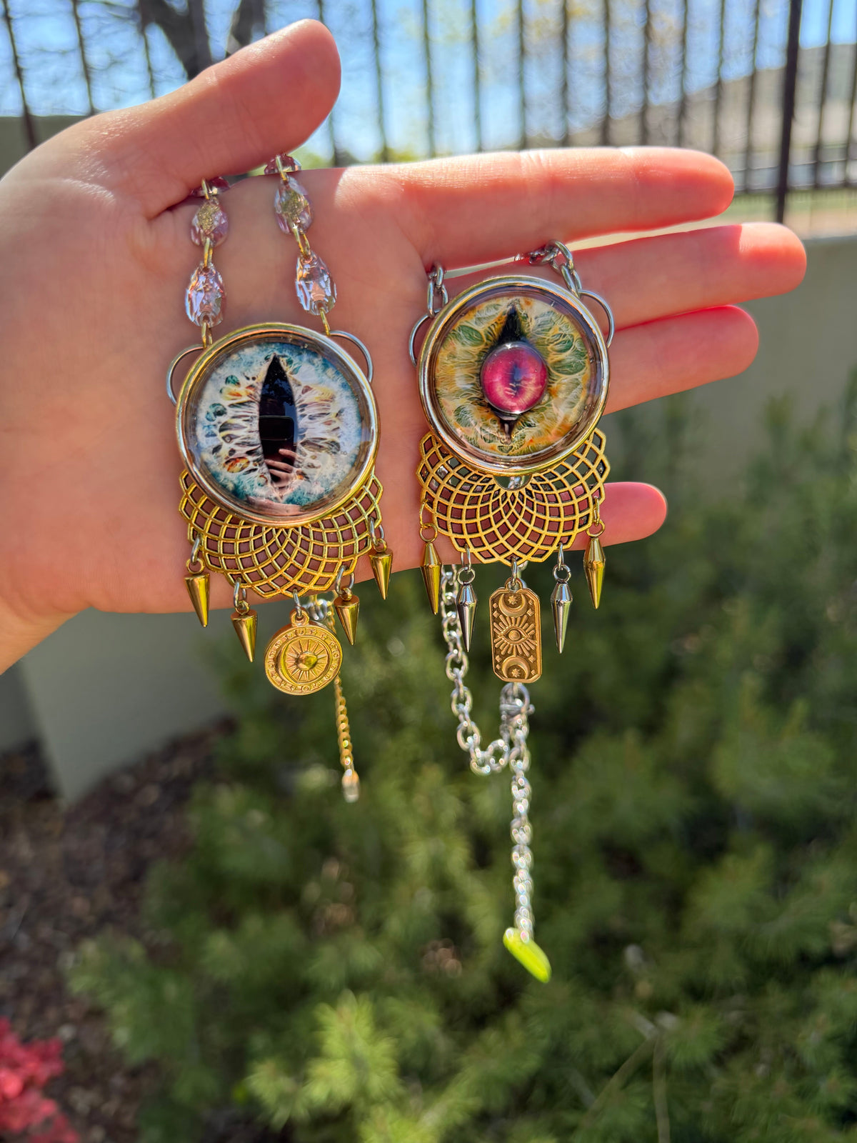 Ember - Dragon Eye Portal Necklace