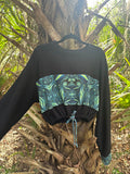 Vexel (M) Cropped Crew Neck Bamboo Fleece