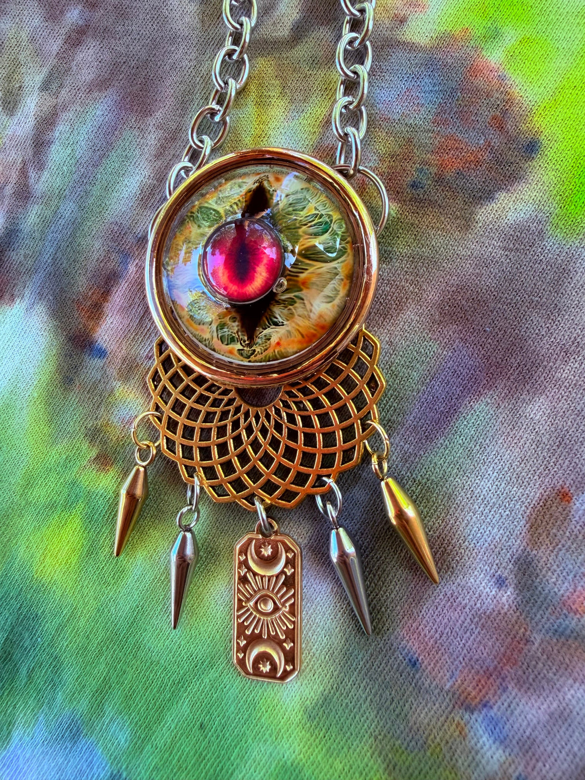 Ember - Dragon Eye Portal Necklace