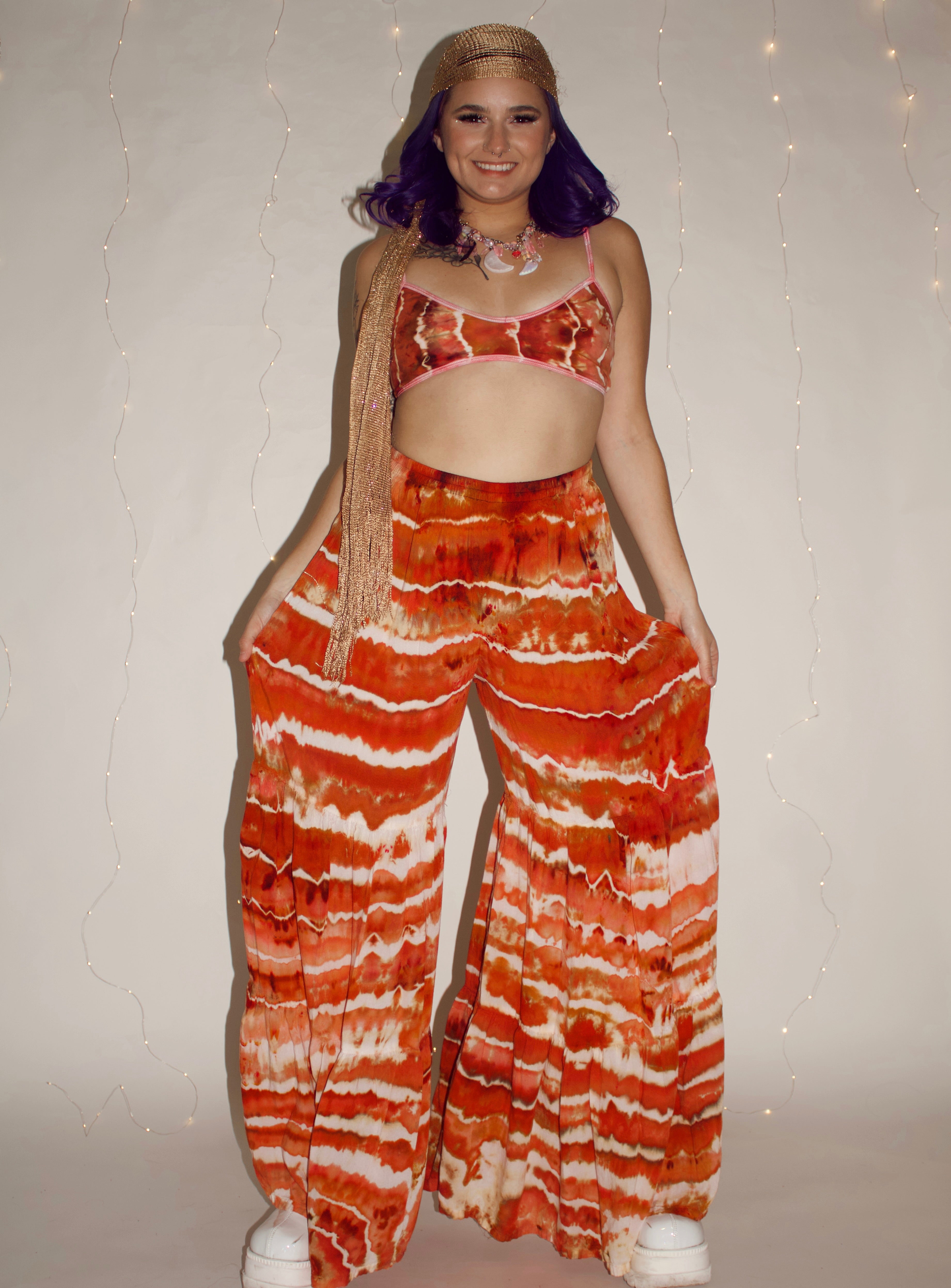 Terracotta Dream Palazzo Pants (ᴍᴀᴅᴇ ᴛᴏ ᴏʀᴅᴇʀ)