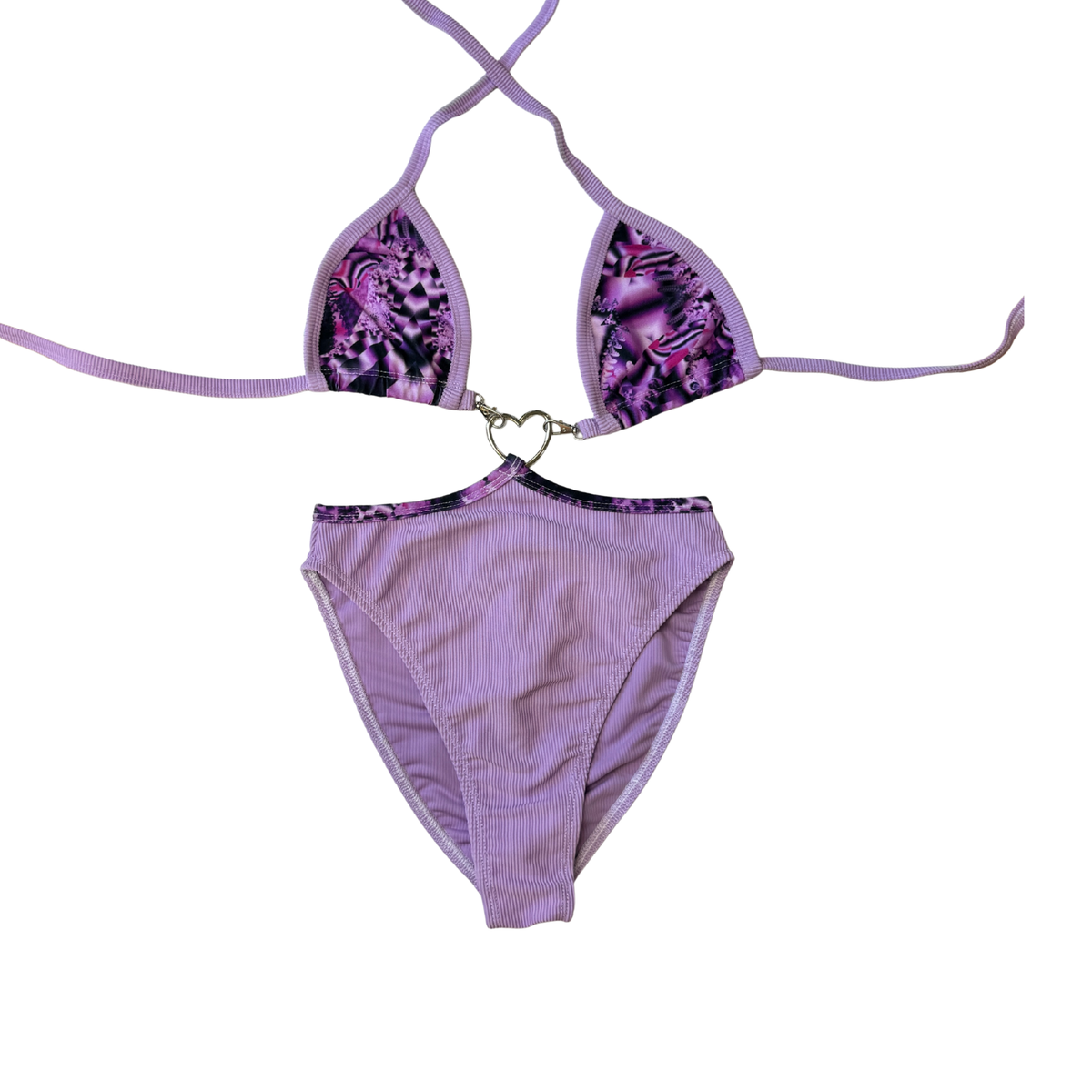 EOS SALE - Purple zzayonaraa bralette bodysuit