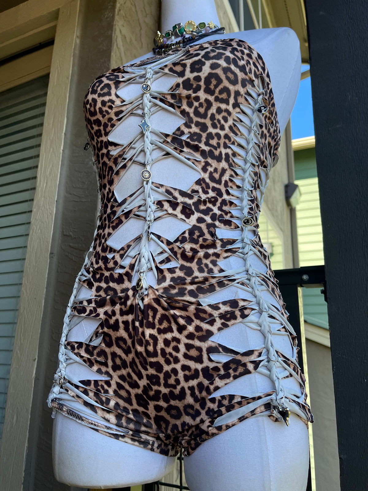 Wild Cheetah Tube Romper (ᴍᴀᴅᴇ ᴛᴏ ᴏʀᴅᴇʀ)