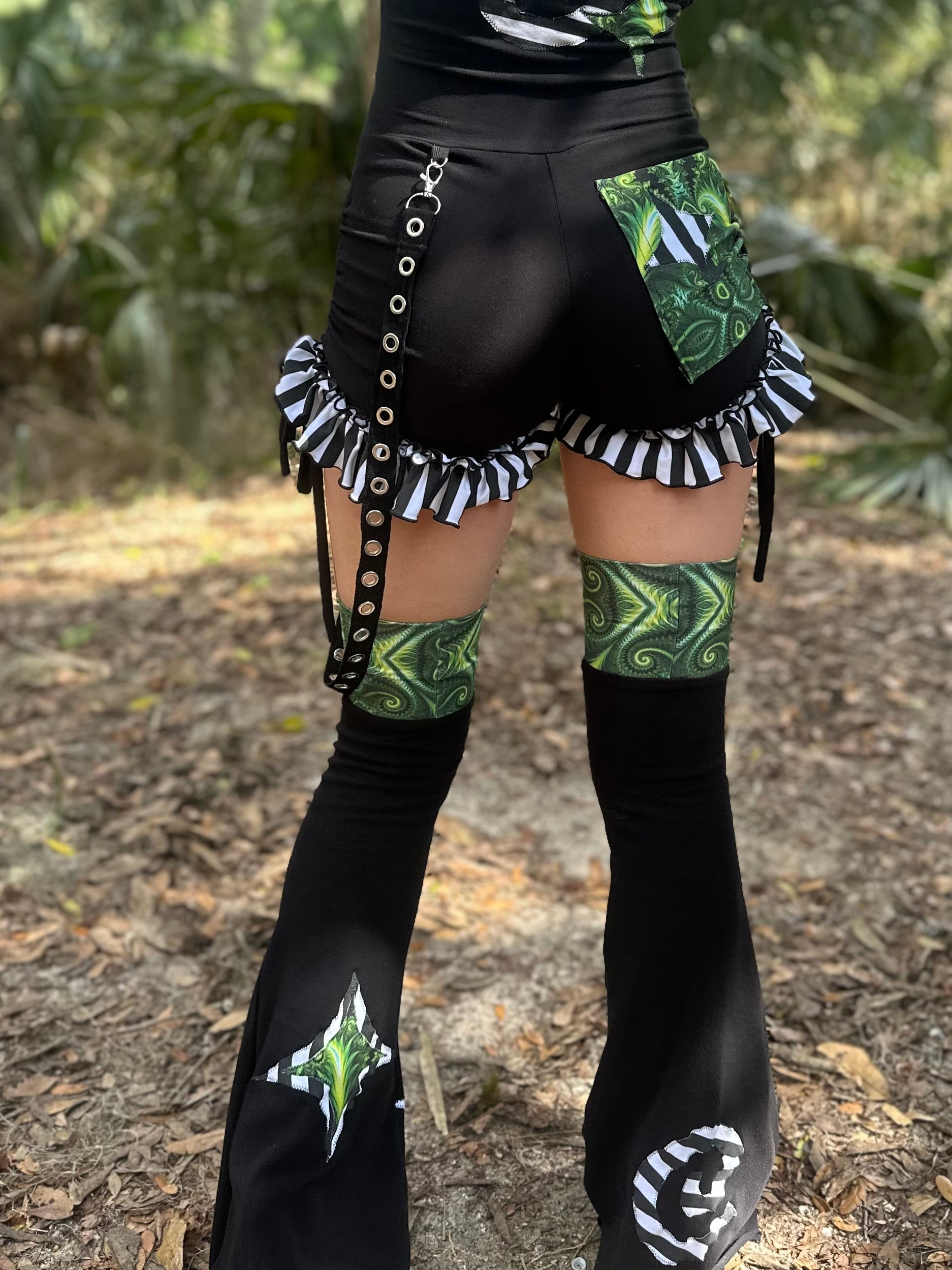 MTO Ruffle Cinch Shorts