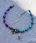 The Prince and His Bumble Bee - Resin Crystal Third Eye Choker