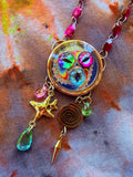 Wizard Summons - Fairy Eye Portal Necklace