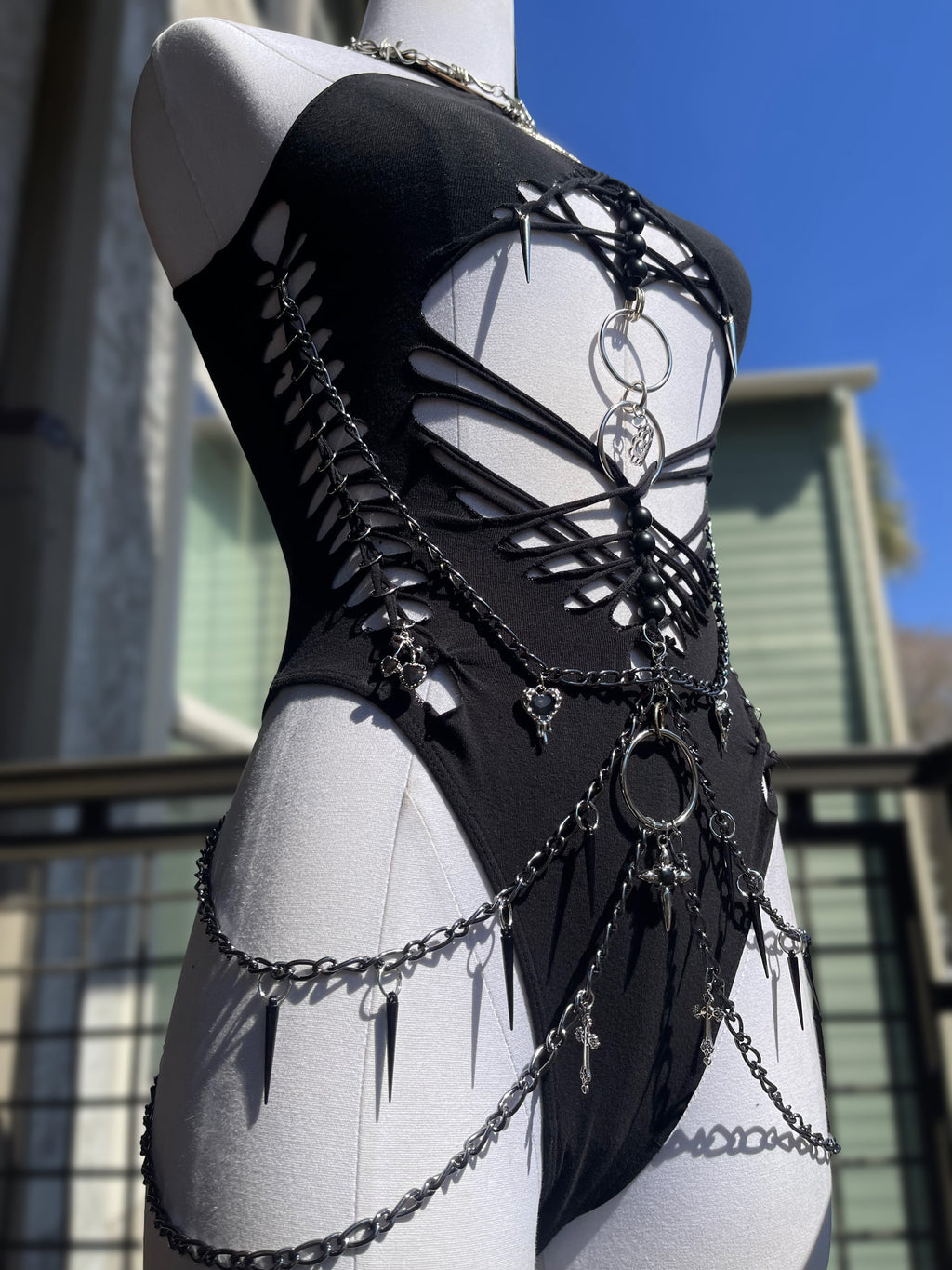 Entombed Bodysuit (ᴍᴀᴅᴇ ᴛᴏ ᴏʀᴅᴇʀ)