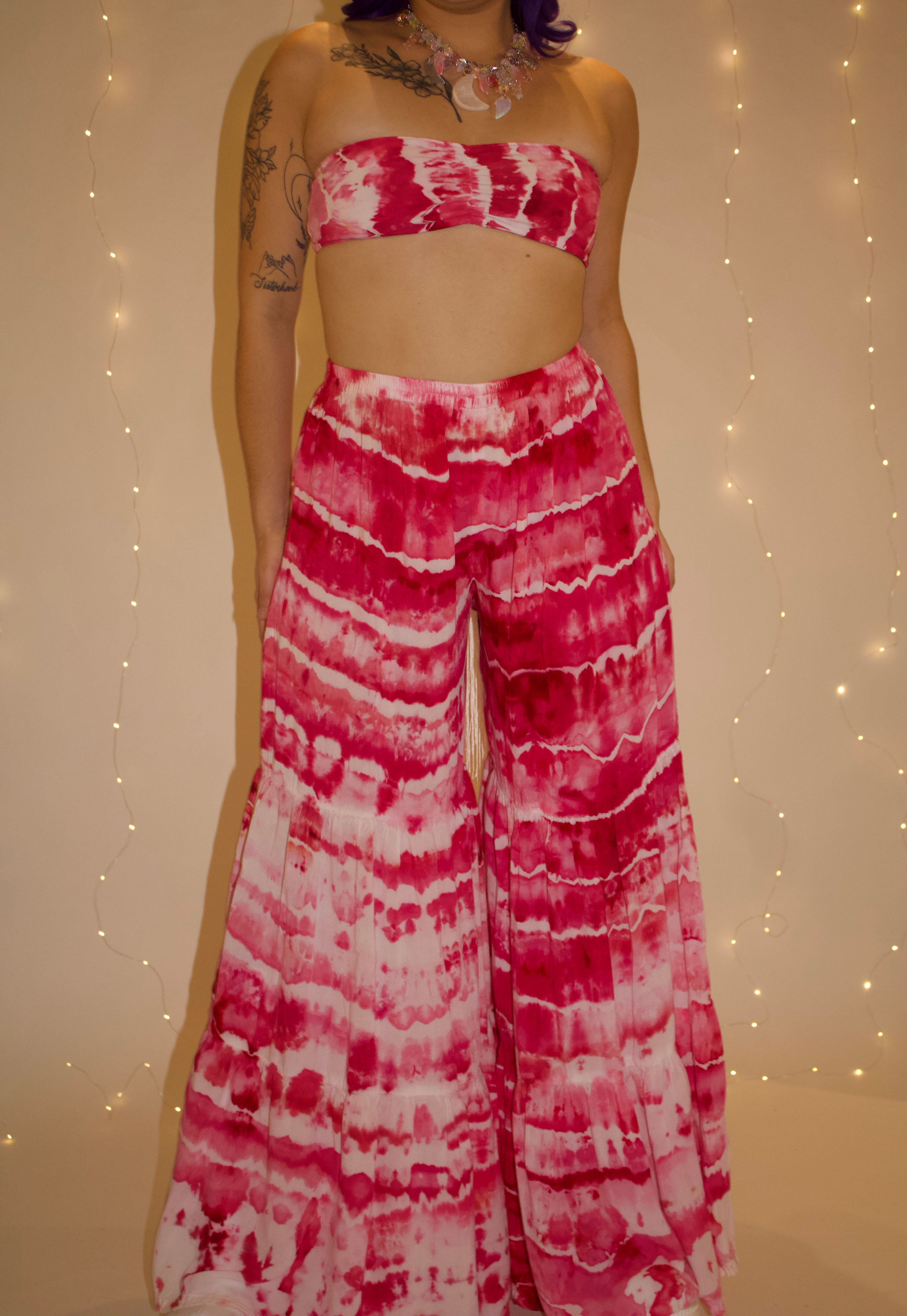Coral Nymph Palazzo Pants (ᴍᴀᴅᴇ ᴛᴏ ᴏʀᴅᴇʀ)