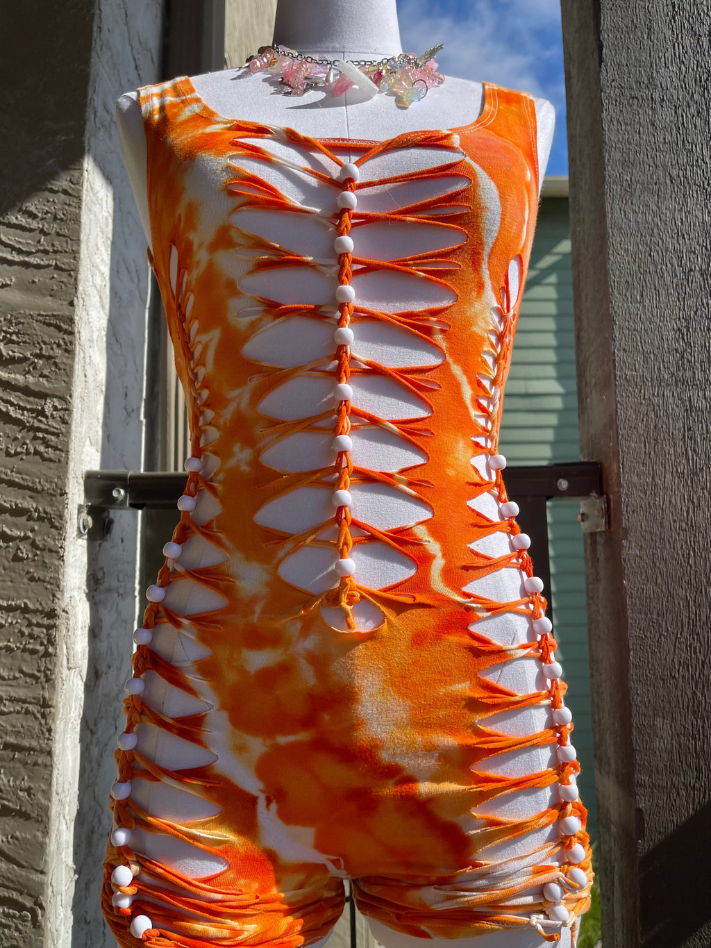 Starfish Tie Dye Romper (ᴍᴀᴅᴇ ᴛᴏ ᴏʀᴅᴇʀ)