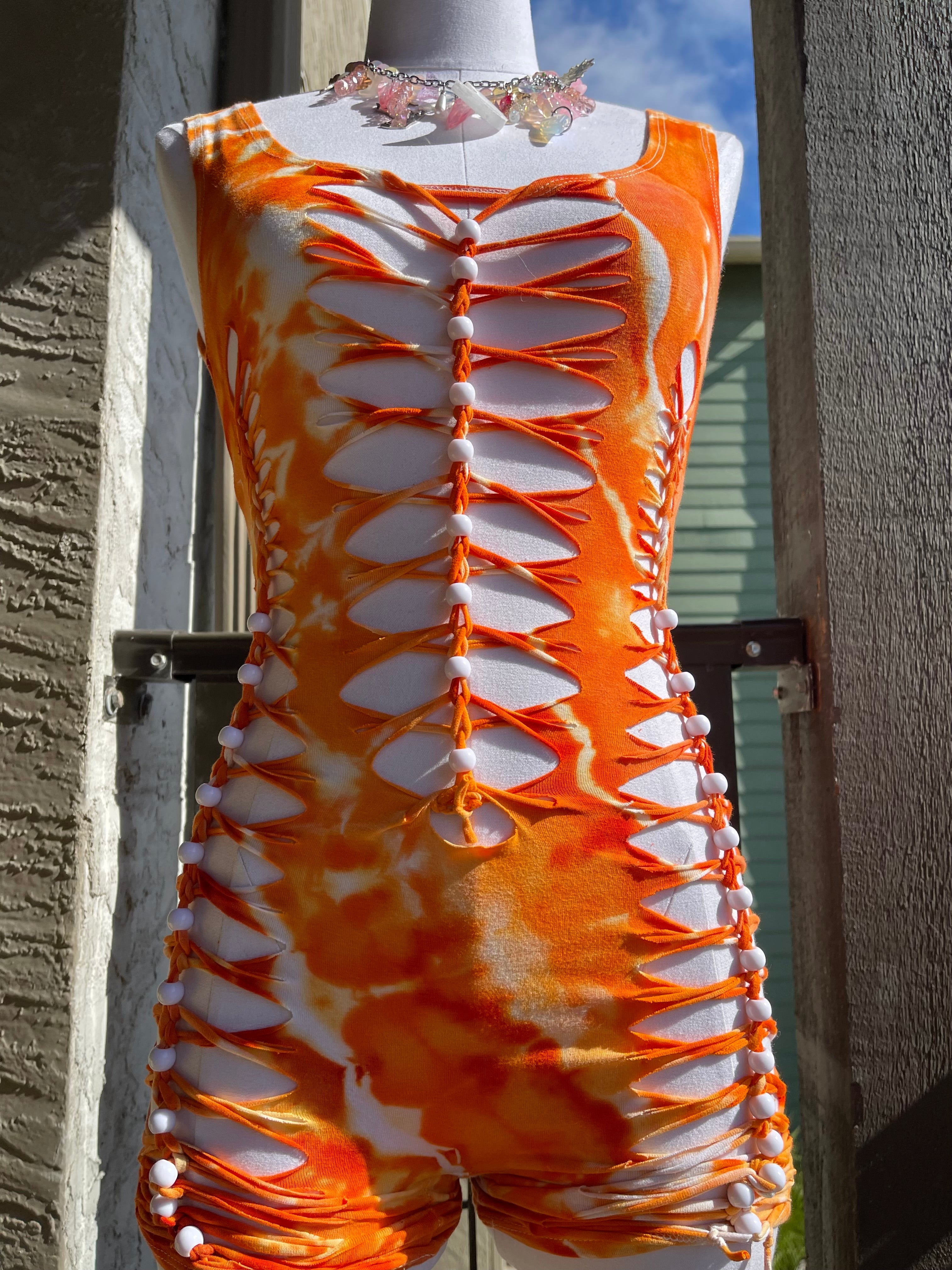 Starfish Tie Dye Romper (ᴍᴀᴅᴇ ᴛᴏ ᴏʀᴅᴇʀ)